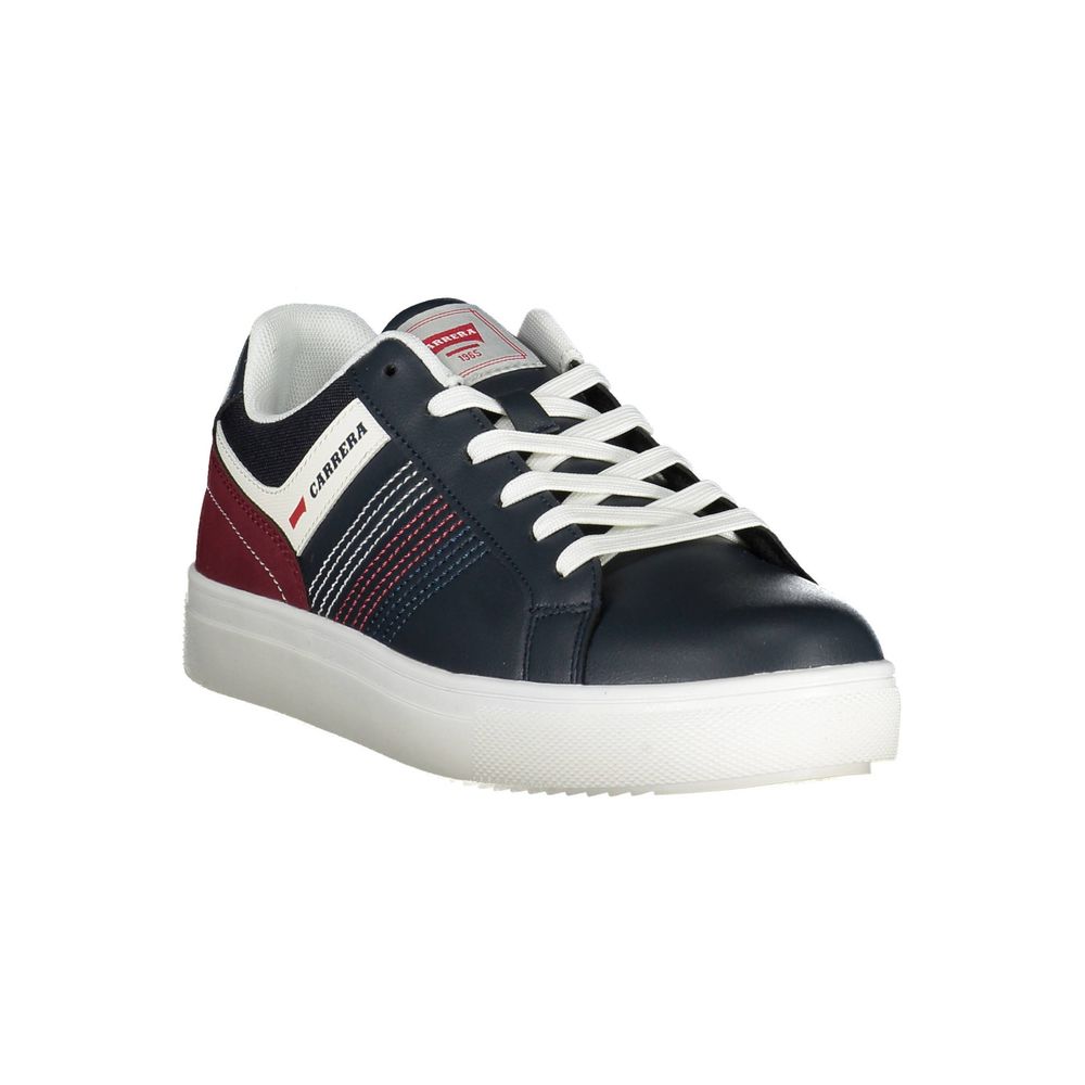 Carrera Blue Eco Leather Men Sneaker Carrera