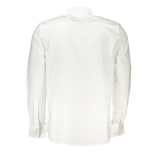 North Sails White Cotton Men Shirt North Sails