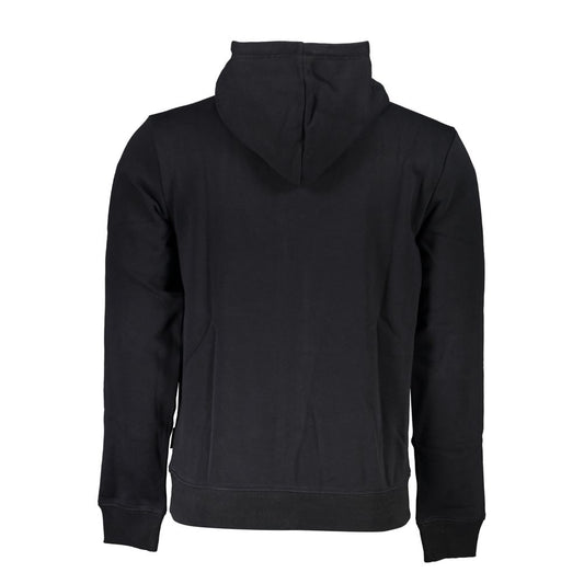 Napapijri Black Cotton Men Sweater Napapijri