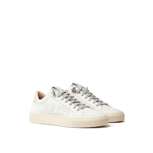 P448 White Leather Sneaker P448