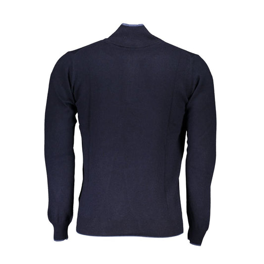 North Sails Blue Polyamide Men Sweater North Sails