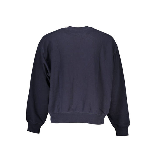 Tommy Hilfiger Blue Cotton Men Sweater Tommy Hilfiger