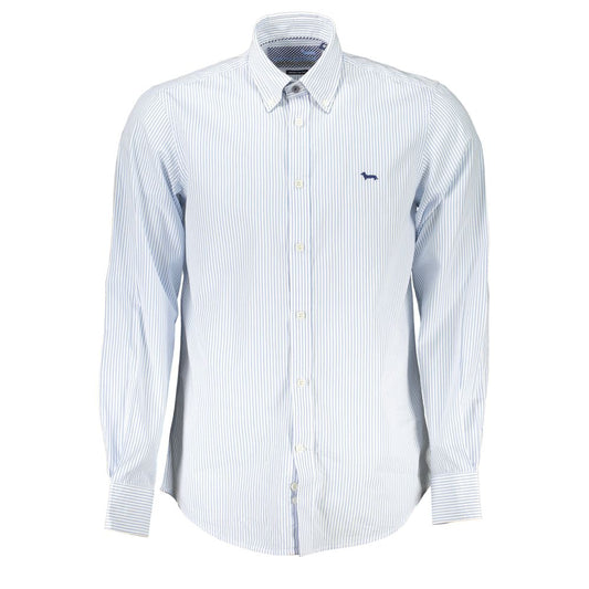 Harmont & Blaine Elegant Striped Button-Down Cotton Shirt Harmont & Blaine