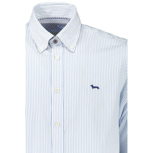 Harmont & Blaine Elegant Striped Button-Down Cotton Shirt Harmont & Blaine