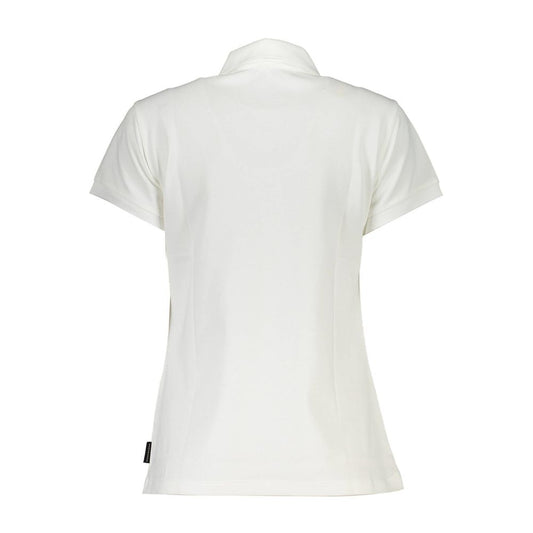 North Sails White Cotton Women Polo Shirt North Sails