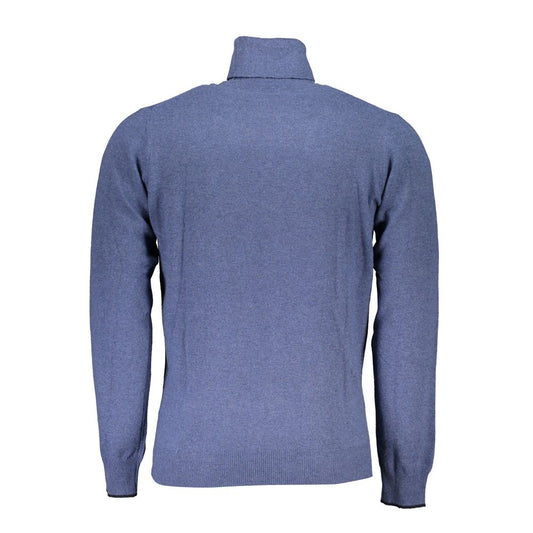 North Sails Blue Polyamide Men Sweater North Sails