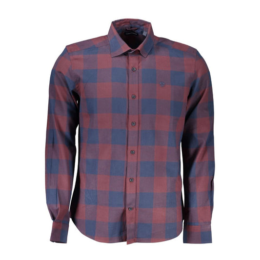 North Sails Red Cotton Men Shirt North Sails