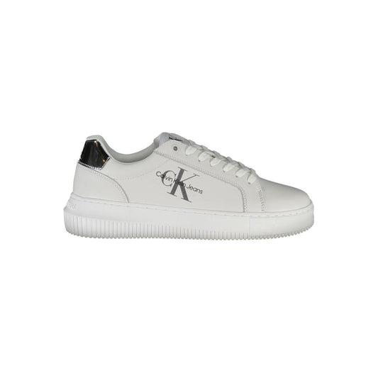 Calvin Klein White Leather Women Sneaker Calvin Klein