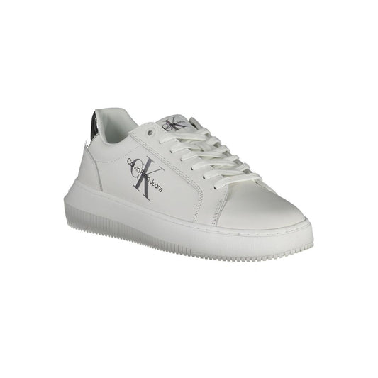 Calvin Klein White Leather Women Sneaker Calvin Klein