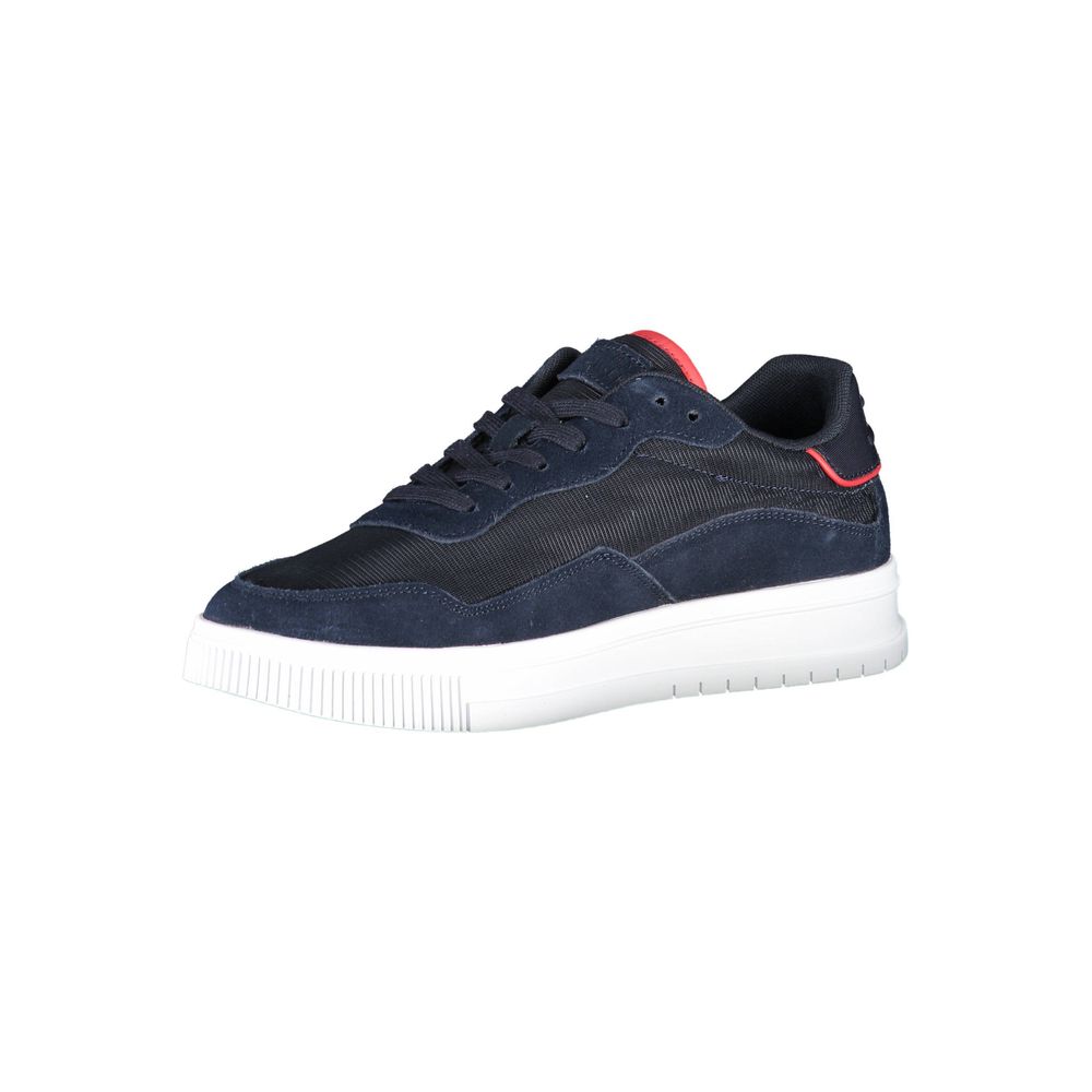 Tommy Hilfiger Blue Polyester Men Sneaker Tommy Hilfiger