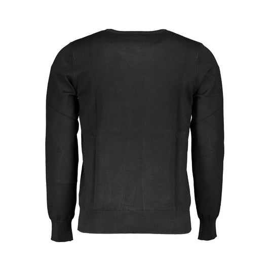 U.S. Grand Polo Black Nylon Sweater U.S. Grand Polo