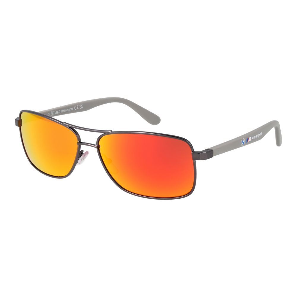 BMW Motorsport Gray Metal Sunglasses