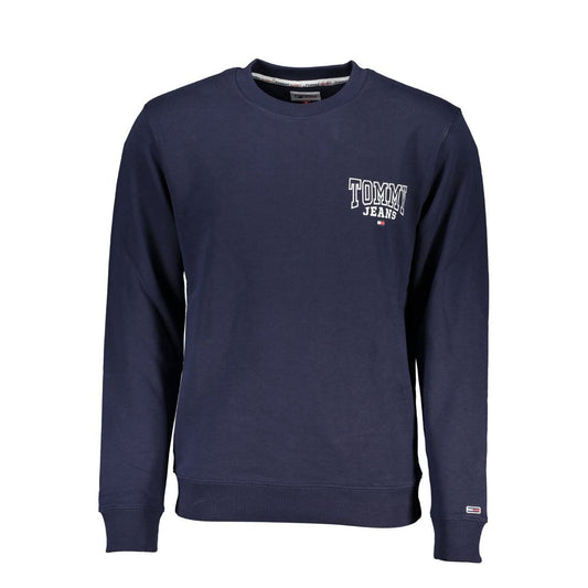 Tommy Hilfiger Blue Cotton Men Sweater Tommy Hilfiger