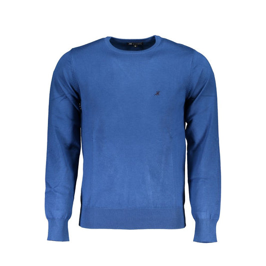 U.S. Grand Polo Blue Nylon Sweater U.S. Grand Polo