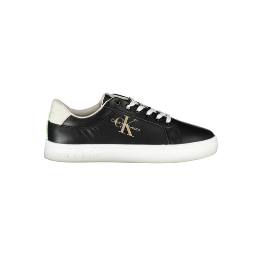 Calvin Klein Black Polyester Men Sneaker Calvin Klein