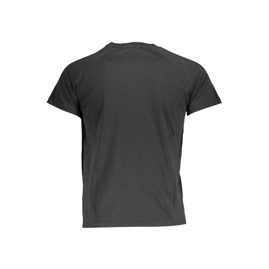 K-WAY Sleek Cotton Round Neck Tee with Logo Detail K-WAY