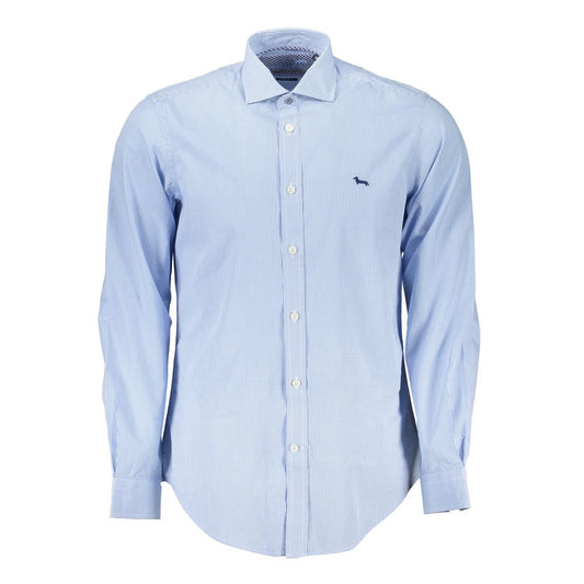 Harmont & Blaine Elegant Light Blue Narrow Fit Shirt Harmont & Blaine