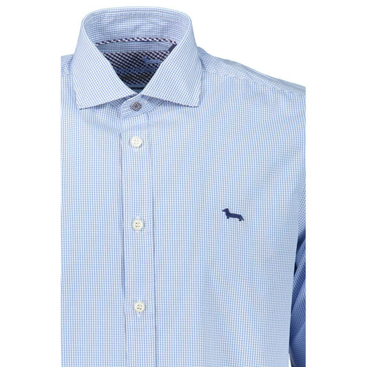 Harmont & Blaine Elegant Light Blue Narrow Fit Shirt Harmont & Blaine