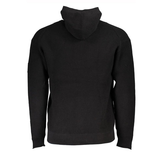 Calvin Klein Sleek Cotton Hooded Sweater with Logo Detail Calvin Klein