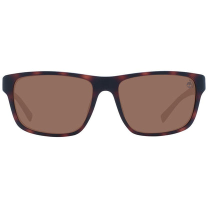 Timberland Brown Plastic Sunglasses