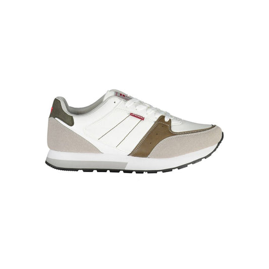 Carrera White Eco Leather Men Sneaker Carrera