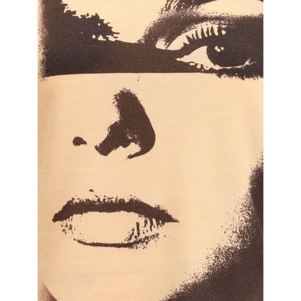 Chloé T-shirt with face Chloé Wheat