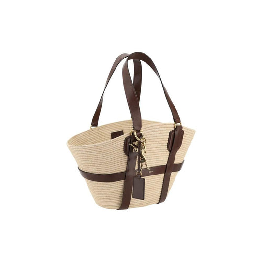 Chloé Kerala 25 raffia Shoulder Bag