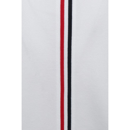 Thom Browne White Cotton T-Shirt