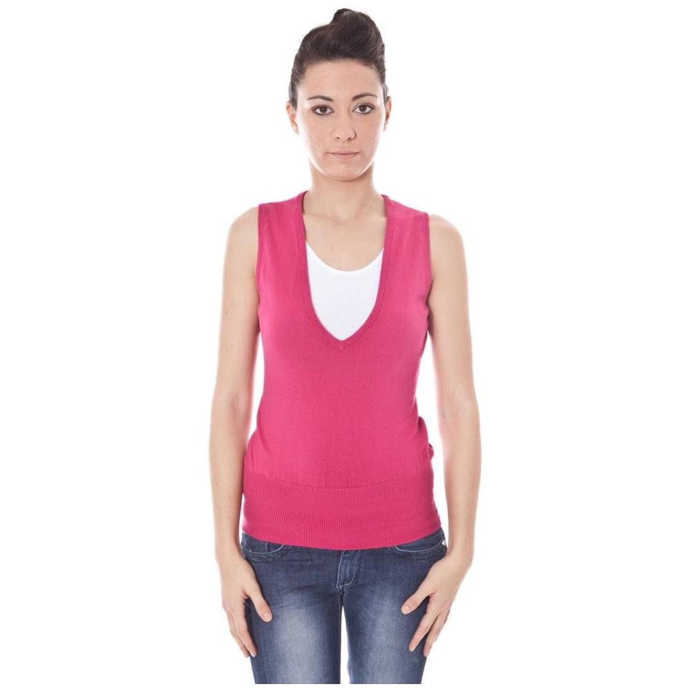Datch Pink Cotton Sweater Datch Gray