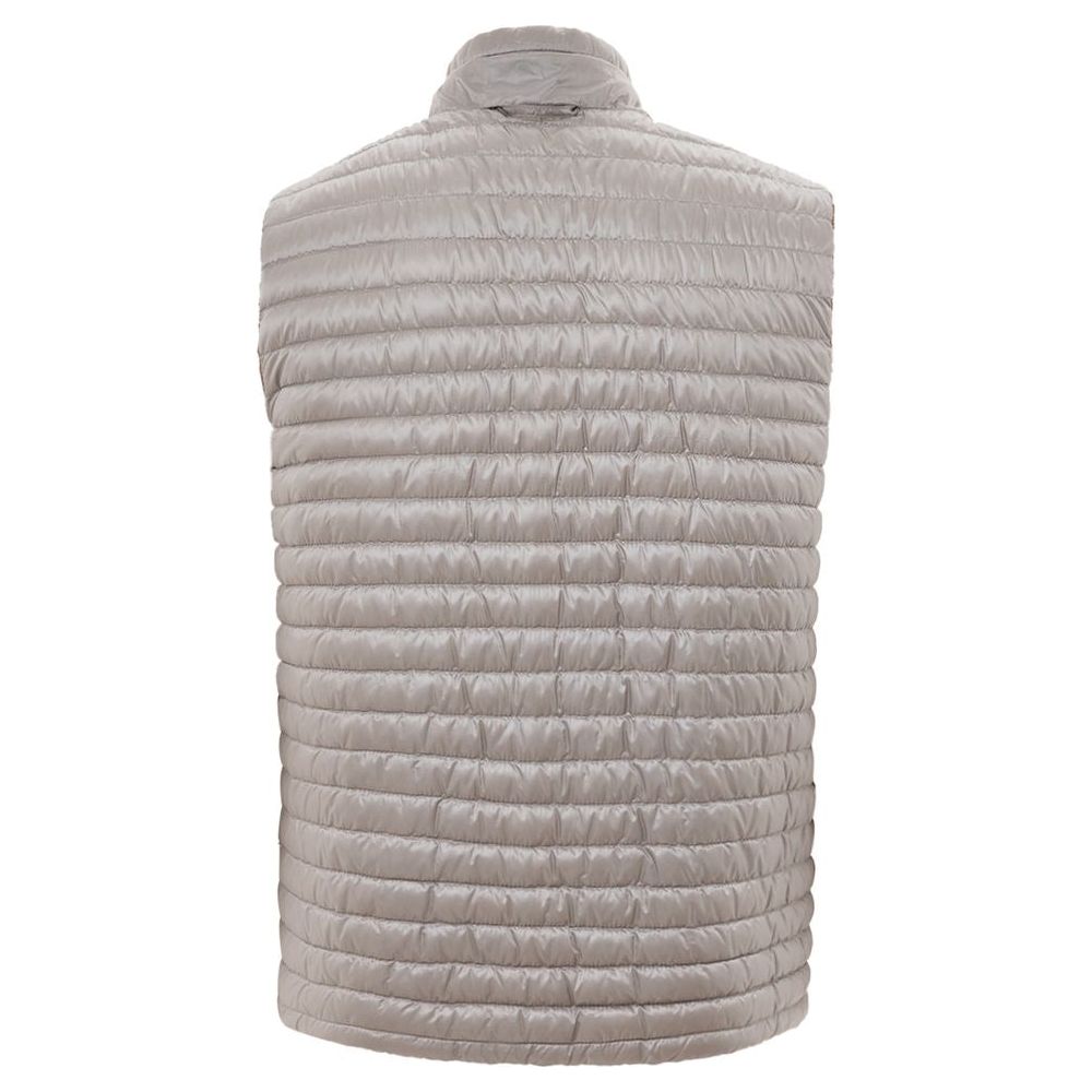 Herno Brown Polyamide Vest Herno Dark Gray