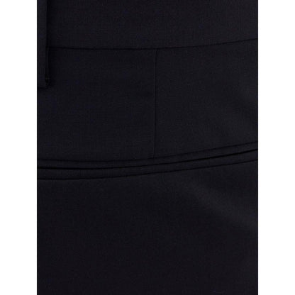 Valentino Black Wool Dress Pants