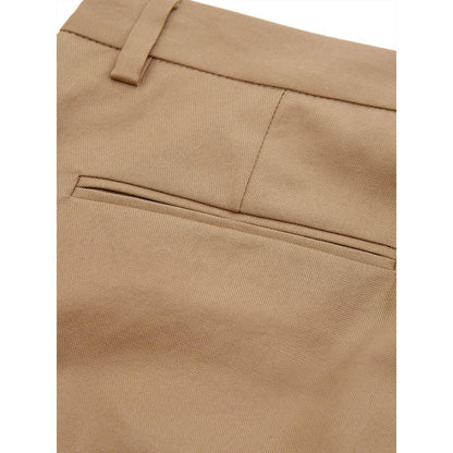 Lardini Brown Cotton Chino Pants