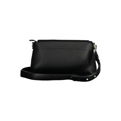 Mario Valentino Black Polyurethane Women Handbag