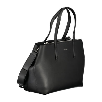 Calvin Klein Black Polyester Women Handbag