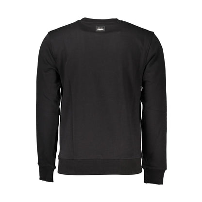 Cavalli Class Black Cotton Men Sweatshirt
