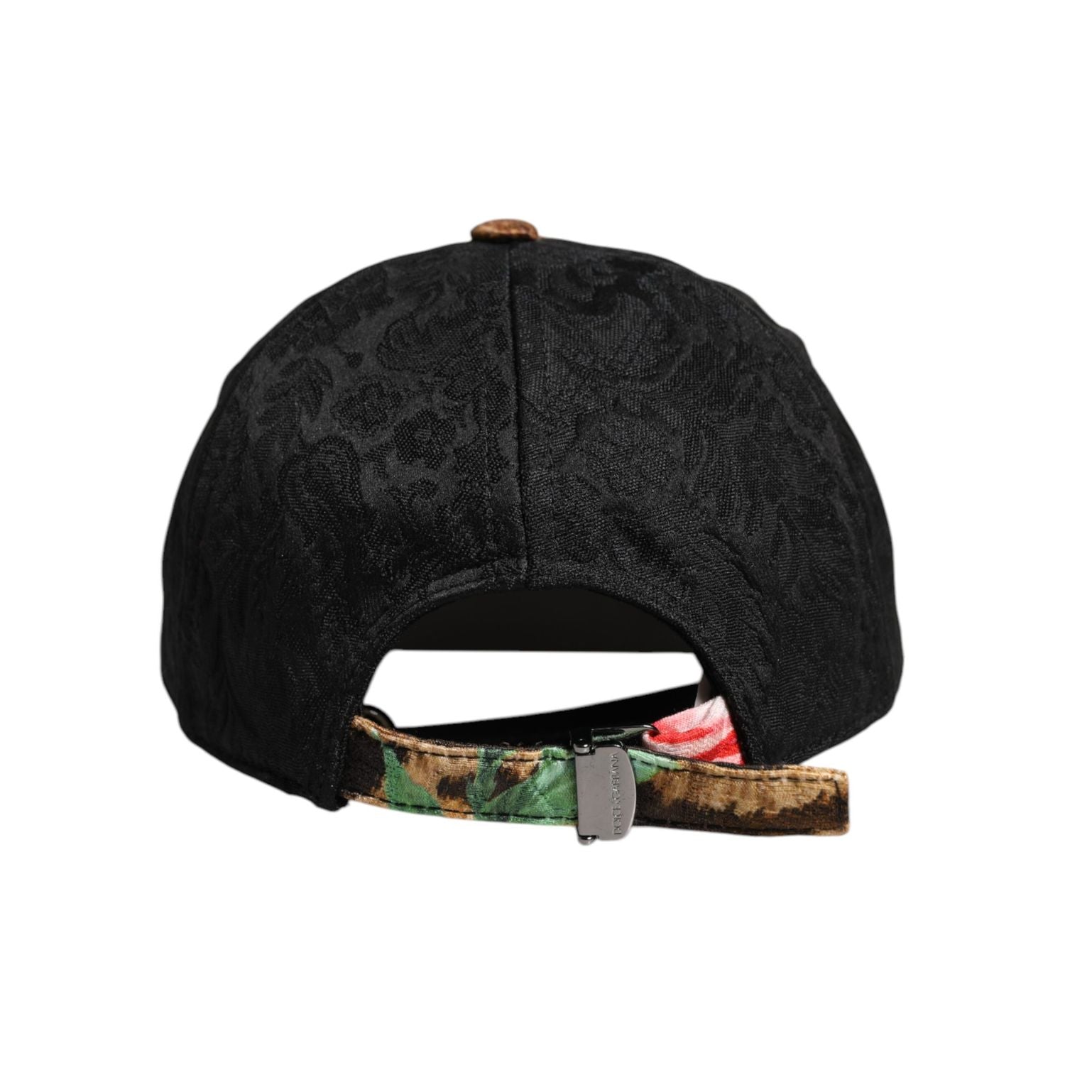 Dolce & Gabbana Multicolor DG Logo Patch 6 Panels Baseball Cap