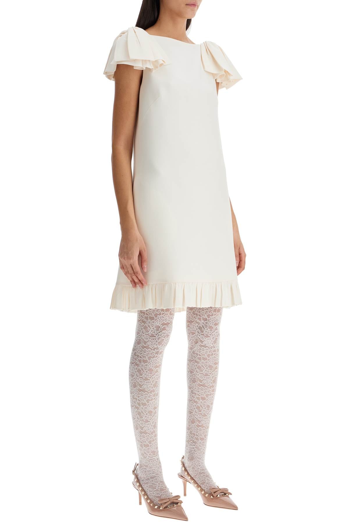 Valentino Garavani mini crepe couture dress with bows Dresses Valentino Garavani