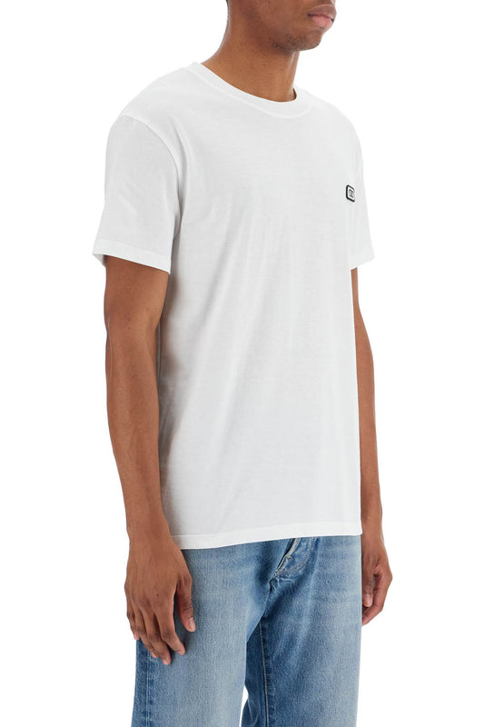 Valentino Garavani vlogo patch t-shirt with Topwear Valentino Garavani