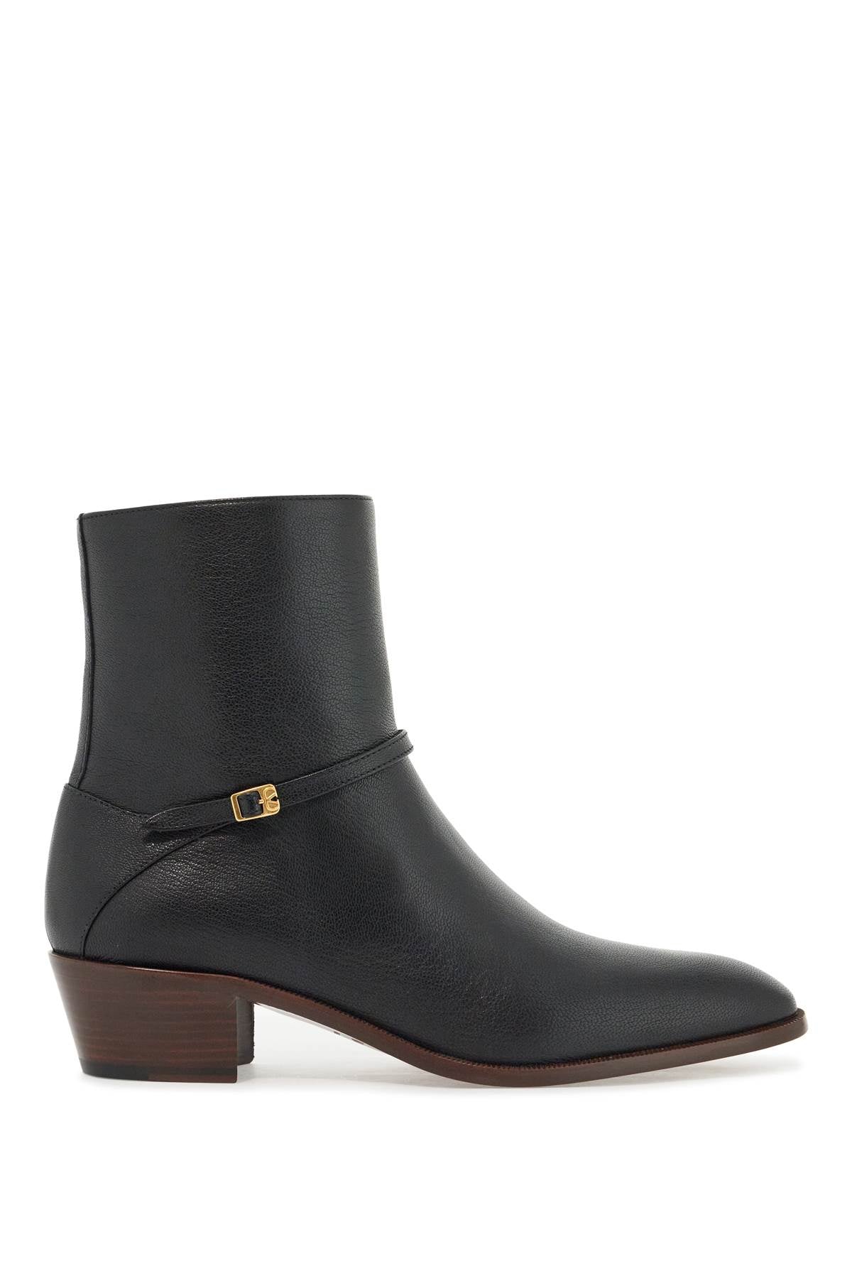 Valentino Garavani leather pat ankle boots Boots Valentino Garavani