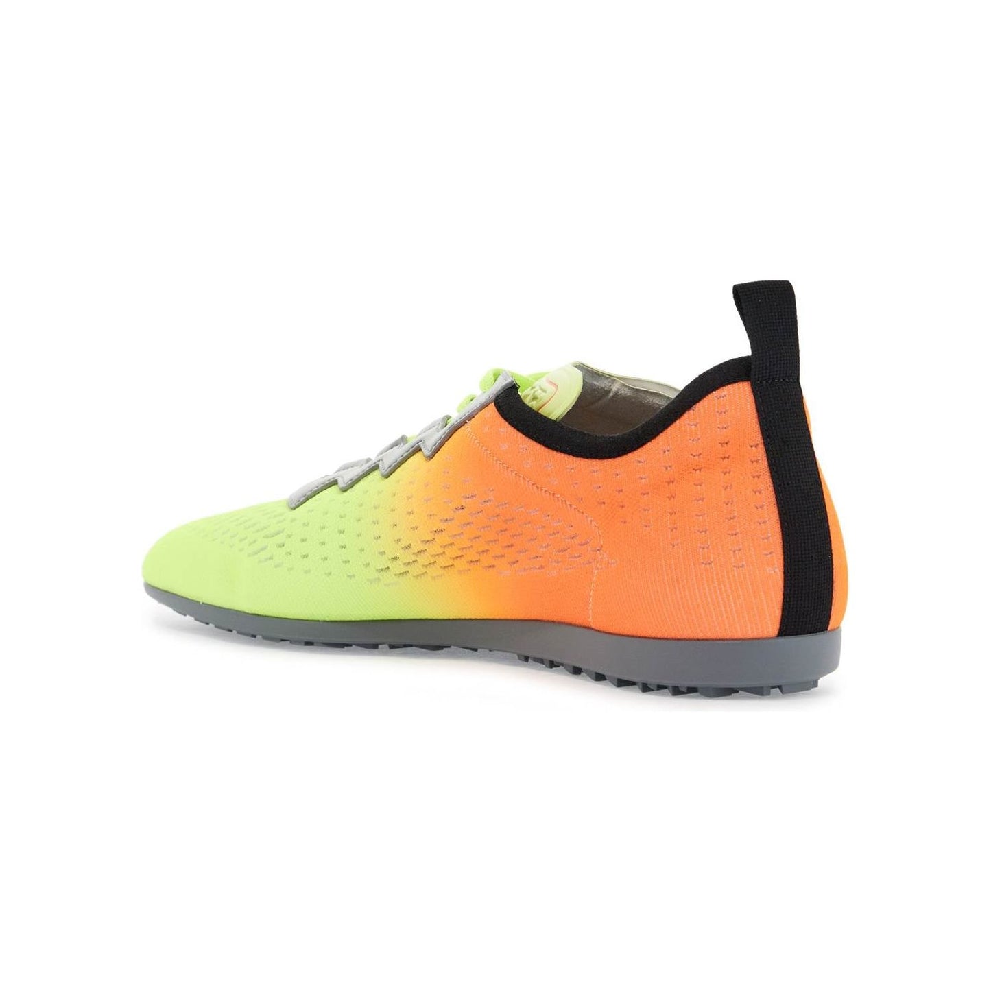 Valentino Garavani lime green and fluorescent orange sporty sneakers in cotton and pu bold design Sneakers Valentino Garavani