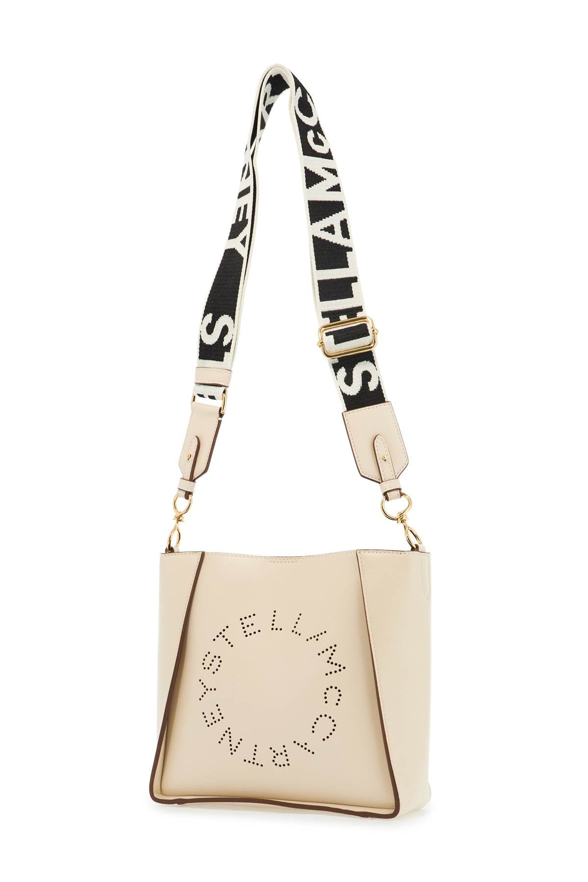 Stella McCartney crossbody bag with perforated stella logo Handbag Stella McCartney