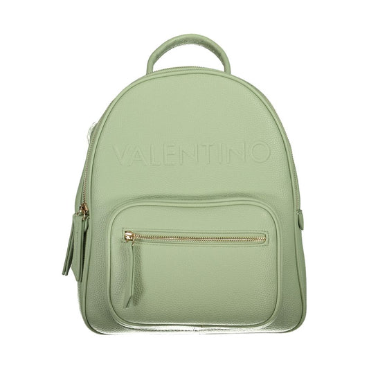 Mario Valentino Verde Poliuretano Women Backpack