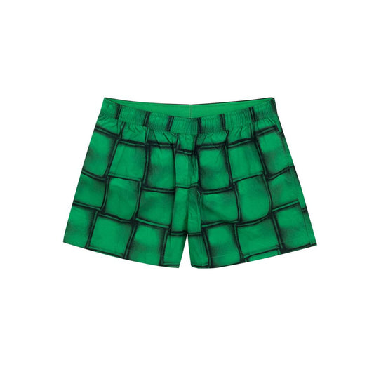 Bottega Veneta Green Polyamide Swim Shorts