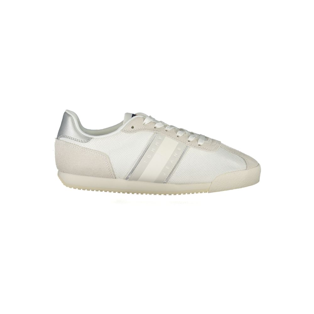 Tommy Hilfiger White Polyester Women Sneaker