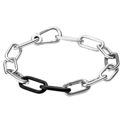 PANDORA CHARMS Mod. STYLING MATTE DOUBLE LINK