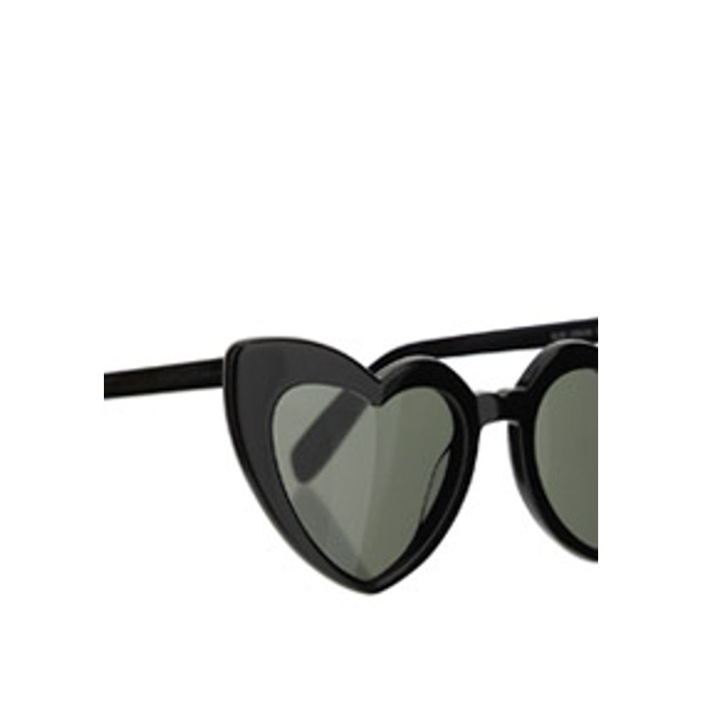 Saint Laurent Black Acetate Sunglasses