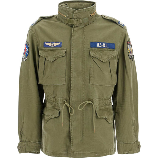 Polo Ralph Lauren herringbone military jacket Vests Polo Ralph Lauren