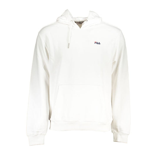 Fila White Cotton Men's Hoodie