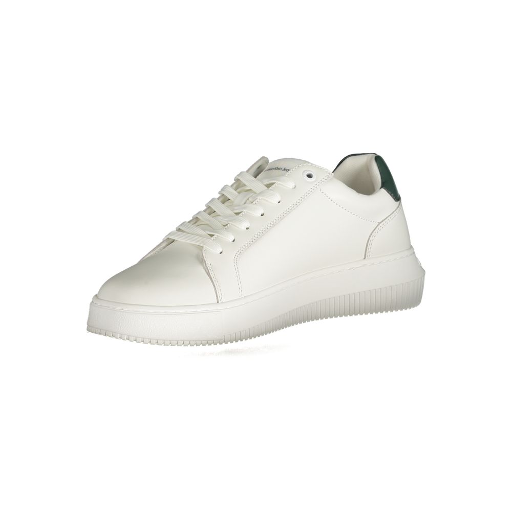 Calvin Klein Bianco Leather Men Sneaker
