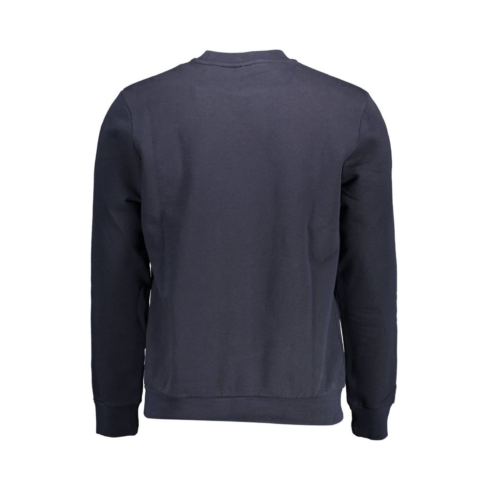 Napapijri Blue Cotton Men Sweatshirt